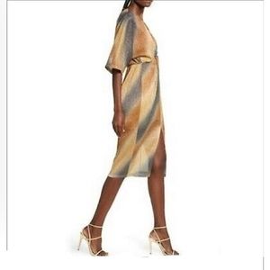 All In Favor Ombre Bronze Twist  Front Dress